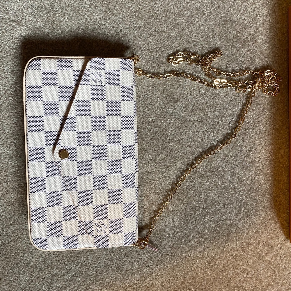 Louis Vuitton Felice Damier Azur BRAND NEW SOLD OUT